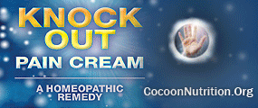 Knock Out Pain Cream Cocoon Nutrition